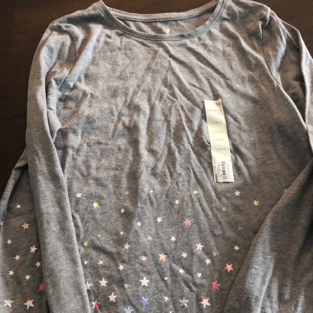 Girls long sleeve top